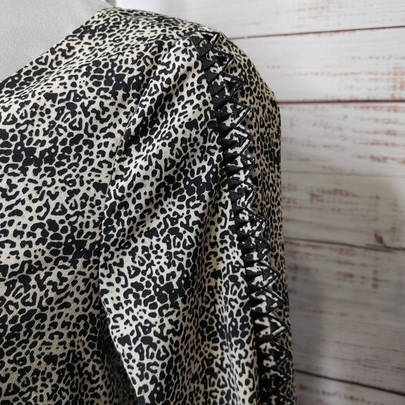 MAISON Scotch embroidered sleeve shift dress S - Picture 4 of 11